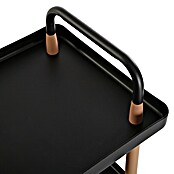 Carro de cocina (L x An x Al: 53,5 x 36 x 85 cm, Negro) | BAUHAUS