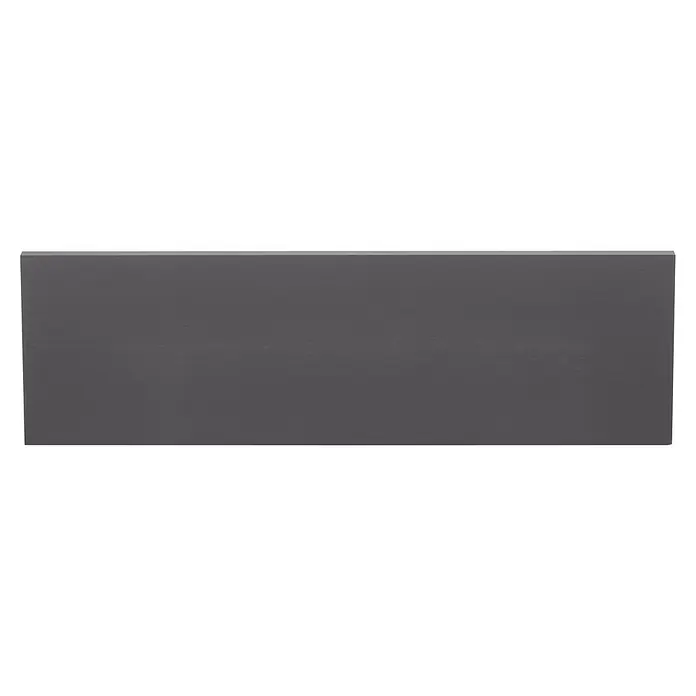 Elfa Décor+ by Elfa Schubladenfront - L x B x H: 1,5 x 60 x 18,4 cm, Grau - Nahaufnahme einer modernen, grauen Fliesenoberfläche, ideal für minimalistische Designs und zeitgemäße Raumgestaltung.