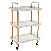 Versa Carro de cocina (L x An x Al: 53,5 x 36 x 85 cm, Blanco) | BAUHAUS