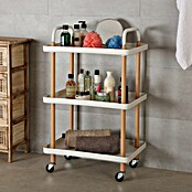 Versa Carro de cocina (L x An x Al: 53,5 x 36 x 85 cm, Blanco) | BAUHAUS