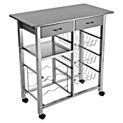 Versa Carro de cocina (L x An x Al: 76 x 40 x 82 cm, Gris) | BAUHAUS