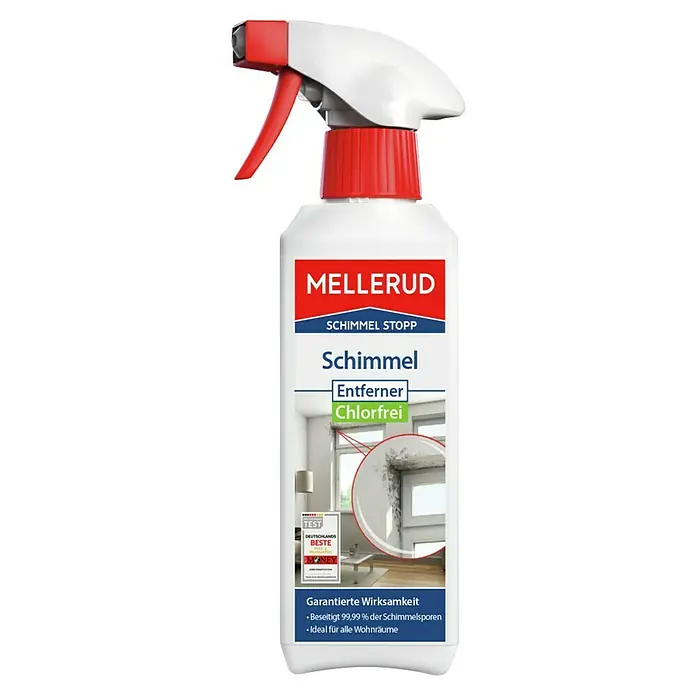 Mellerud Schimmel-EntfernerChlorfrei, 250 ml, Flasche mit Sprühkopf - Vorderansicht