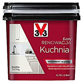 V33 Obnovitvena barva Renovation Perfection (Bombažna, 750 ml, Ustrezno za: Kuhinje)