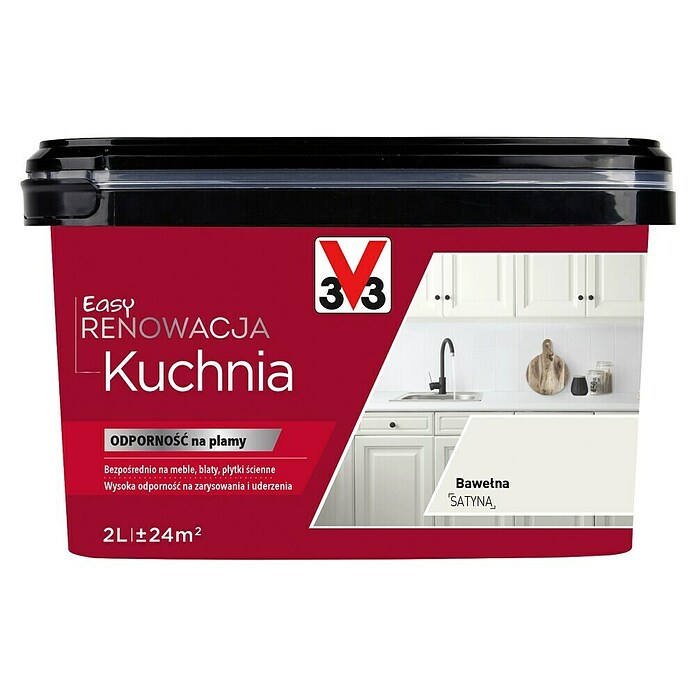 V33 Obnovitvena barva Renovation Perfection  (Bombažna, 2 l, Ustrezno za: Kuhinje) | 5915 - Sonstige Spezialfarben | HADH - Spezialfarben | HAD - Farben | HA - Farben | H - Innendeko/Farben | BAUHAUS