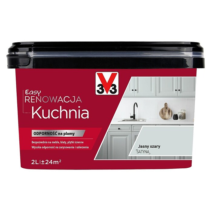 V33 Obnovitvena barva Renovation Perfection  (Svetlo siva, 2 l, Ustrezno za: Kuhinje) | 5915 - Sonstige Spezialfarben | HADH - Spezialfarben | HAD - Farben | HA - Farben | H - Innendeko/Farben | BAUHAUS