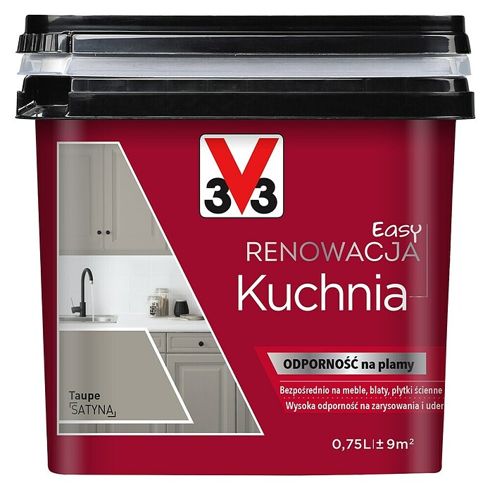 V33 Obnovitvena barva Renovation Perfection  (Sivo-rjave, 750 ml, Ustrezno za: Kuhinje) | 5915 - Sonstige Spezialfarben | HADH - Spezialfarben | HAD - Farben | HA - Farben | H - Innendeko/Farben | BAUHAUS