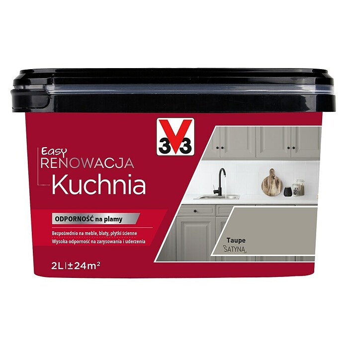 V33 Obnovitvena barva Renovation Perfection  (Sivo-rjave, 2 l, Ustrezno za: Kuhinje) | 5915 - Sonstige Spezialfarben | HADH - Spezialfarben | HAD - Farben | HA - Farben | H - Innendeko/Farben | BAUHAUS