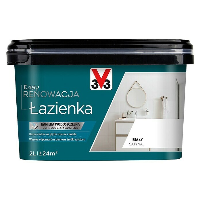 V33 Obnovitvena barva Renovation Perfection  (Bela, 2 l, Ustrezno za: Kopalnice) | 5915 - Sonstige Spezialfarben | HADH - Spezialfarben | HAD - Farben | HA - Farben | H - Innendeko/Farben | BAUHAUS