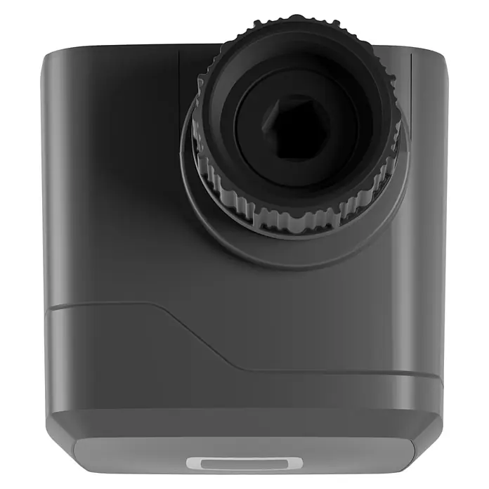 Homematic IP Bewässerungsautomat HmIP-WSM - Betriebsdruck: 0,9 bar - 9 bar, Durchflusssensor: 2 - 45 L/min - Detailaufnahme eines grauen Bewässerungscomputers mit einem markanten Drehknopf, der die Steuerung vereinfacht.