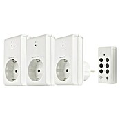 Voltomat Funksteckdosen-Set 3+1 (Weiß, 1 000 W) | BAUHAUS