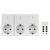 Voltomat Funksteckdosen-Set 3+1 (Weiß, 1 000 W) | BAUHAUS