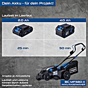 Scheppach IXES 20V Akku-Rasenmäher BC-MP380-X (40 V, Ohne Akku, Schnittbreite: 38 cm) | BAUHAUS