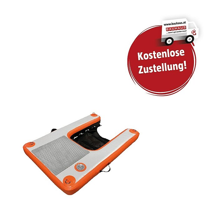 Badeleiter Dog Ramp Mini (L x B x H: 96 x 67 x 12 cm, Orange/Grau) | BAUHAUS