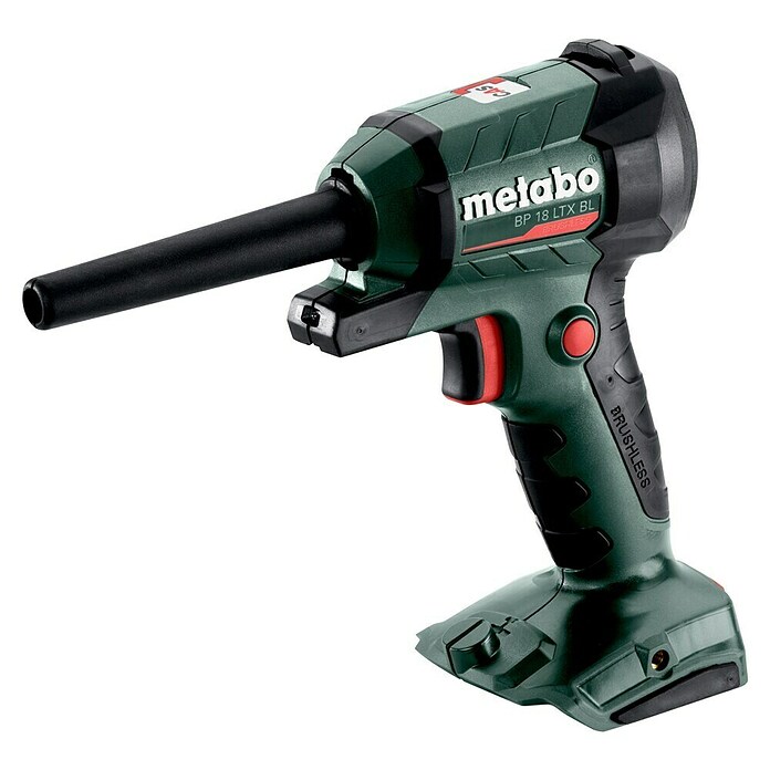 Metabo CAS 18V Pistola de soplado de batería BP 18 LTX BL (18 V, Sin batería, Volumen de aire: 0,7 m³/min) | BAUHAUS