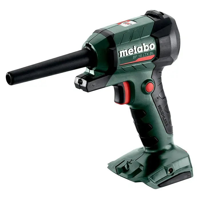 Metabo CAS 18V Akku-Blaspistole BP 18 LTX BL - Ohne Akku, Luftmenge: 0,7 m³/min - Akku-betriebene Kartuschenpresse Metabo BP 18 LTX BL mit bürstenlosem Motor für effizientes und sauberes Arbeiten.