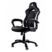 Nacon Silla de oficina licencia PlayStation (Para Gamers, Negro/Blanco, Ruedas) | BAUHAUS