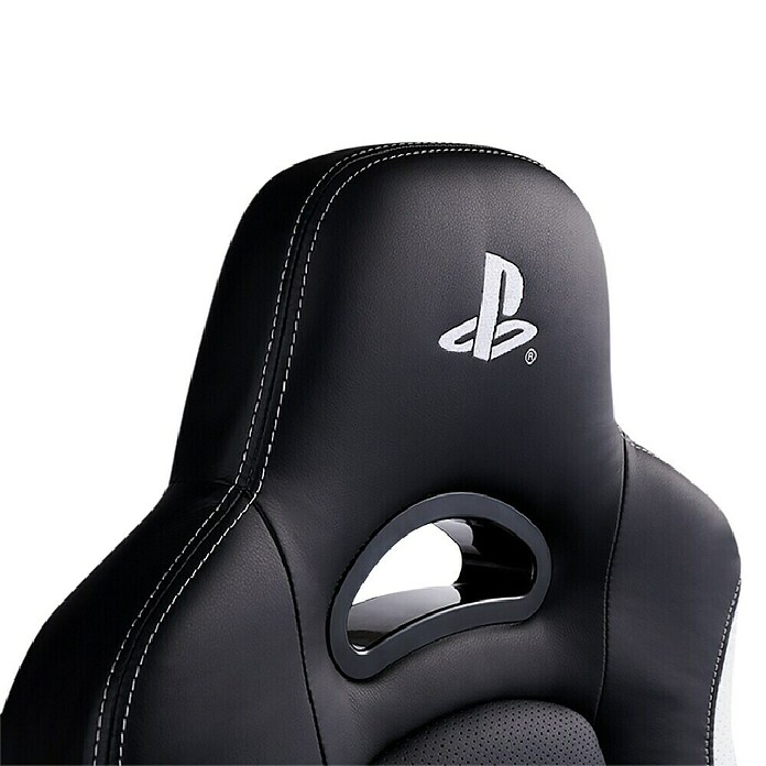 Nacon Silla de oficina licencia PlayStation (Para Gamers, Negro/Blanco, Ruedas) | BAUHAUS