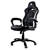 Nacon Silla de oficina licencia PlayStation (Para Gamers, Negro/Blanco, Ruedas) | BAUHAUS