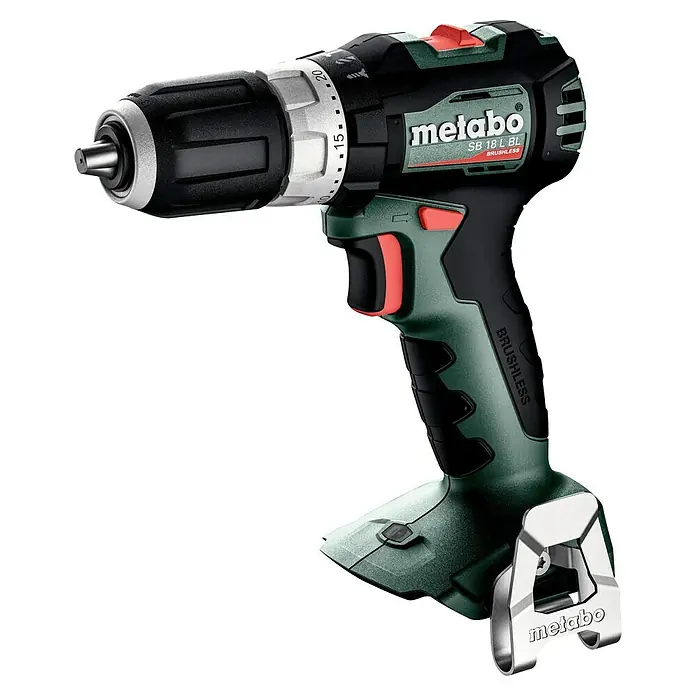 Metabo CAS 18V Akku-Schlagbohrschrauber SB 18 L BL - 18 V, Ohne Akku, 65 Nm - Akku-Schlagbohrmaschine Metabo SB 18 L BL mit bürstenlosem Motor für anspruchsvolle Arbeiten. Robust und leistungsstark für vielseitige Schraub- und Bohranwendungen.