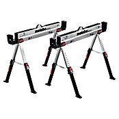 Metabo Juego de caballetes de trabajo MAB 82 (Acero, 2 pzs.) | BAUHAUS