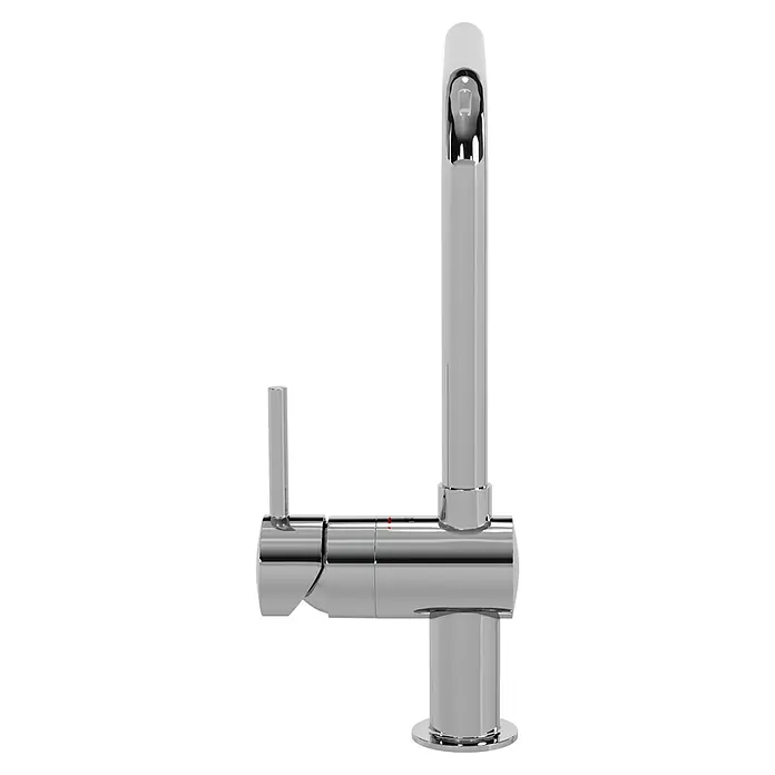 Grohe Spültischarmatur Minta - L-Auslauf, Chrom, Glänzend, Schwenkbar - Glänzender Wasserhahn mit modernem Design und klaren Linien, ideal für stilvolle Küchen und Bäder. Zeitlose Eleganz für Ihr Zuhause.