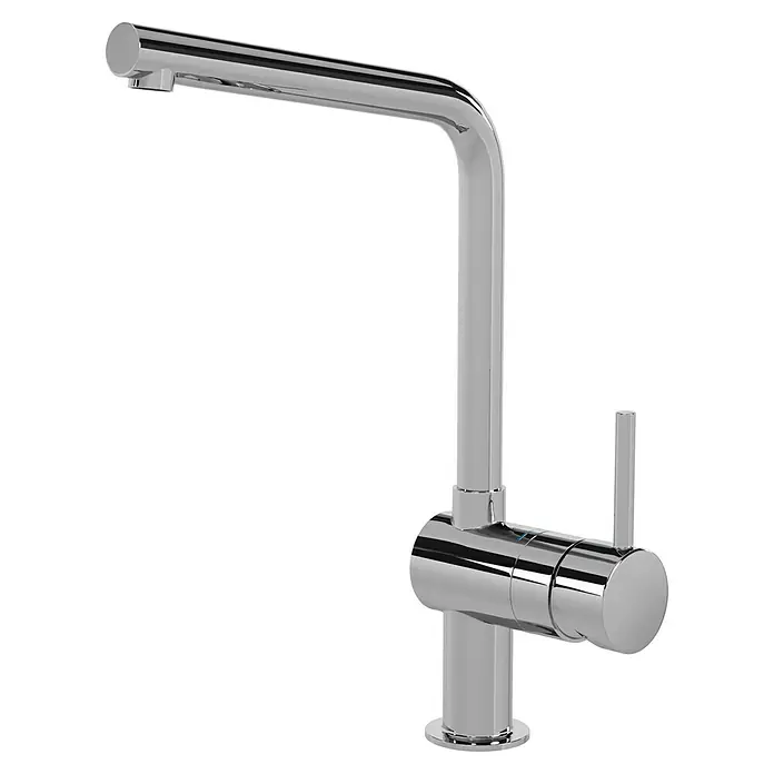 Grohe Spültischarmatur Minta - L-Auslauf, Chrom, Glänzend, Schwenkbar - Moderne Küchenarmatur mit schwenkbarem Auslauf und Einhebelmischer in glänzendem Chromdesign. Ideal für die stilvolle Küche.