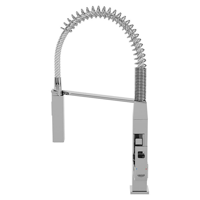 Grohe Eurocube Spültischarmatur (Chrom, Glänzend, Spiralfeder)