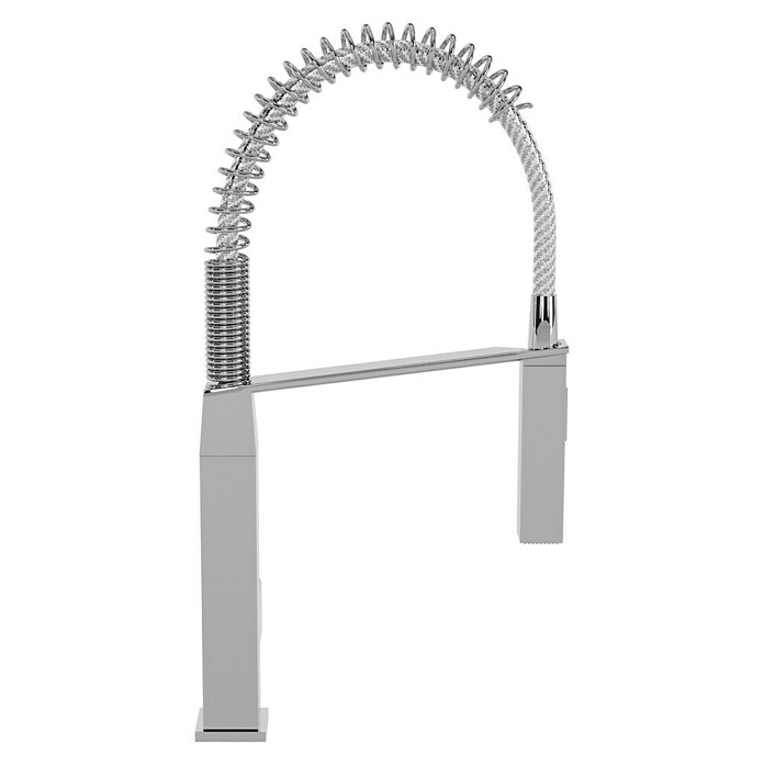 Grohe Eurocube Spültischarmatur (Chrom, Glänzend, Spiralfeder)