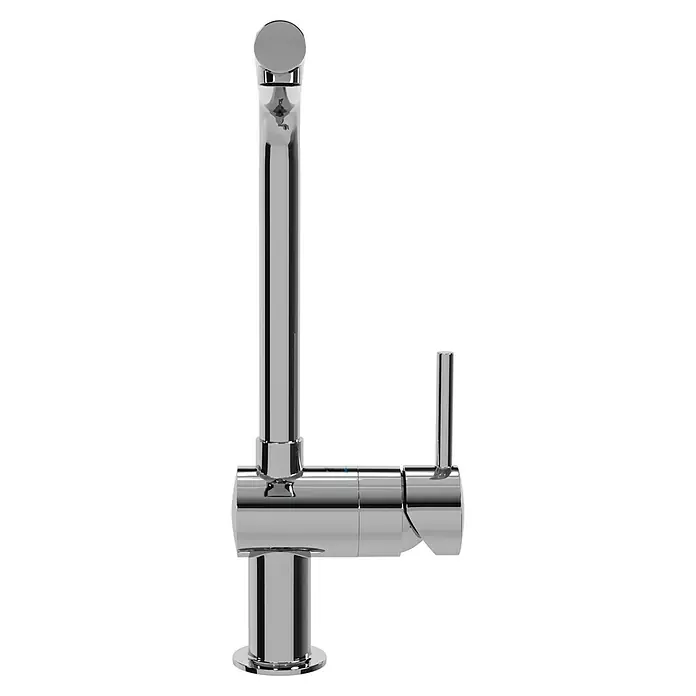 Grohe Spültischarmatur Minta - L-Auslauf, Chrom, Glänzend, Schwenkbar - Glänzender, verchromter Wasserhahn mit schlankem Design. Ideal für moderne Küchen und Badezimmer.