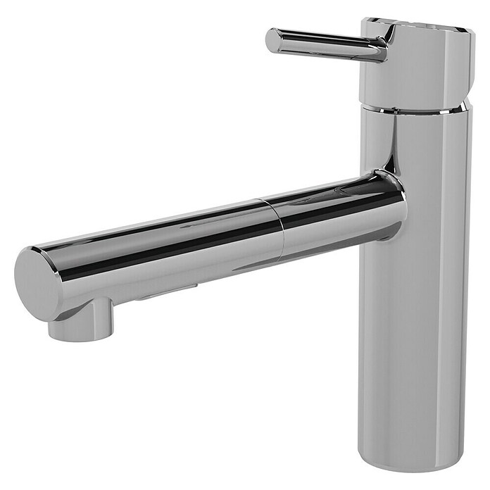 Grohe Concetto Spültischarmatur (Chrom, Glänzend, Ausziehbare Dual-Spülbrause)