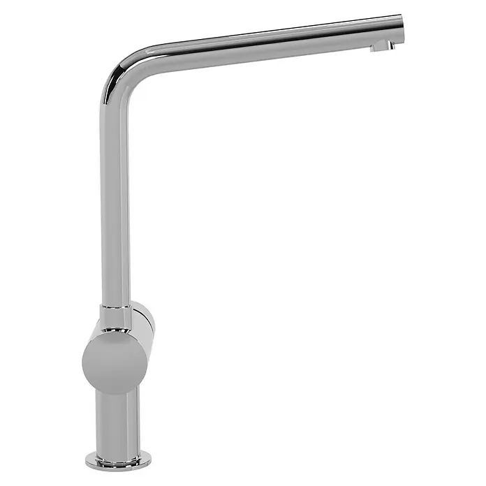 Grohe Spültischarmatur Minta - L-Auslauf, Chrom, Glänzend, Schwenkbar - Glänzende Küchenarmatur: Elegantes Design mit klaren Linien und einer polierten Chromoberfläche, die in jeder modernen Küche zum Blickfang wird.