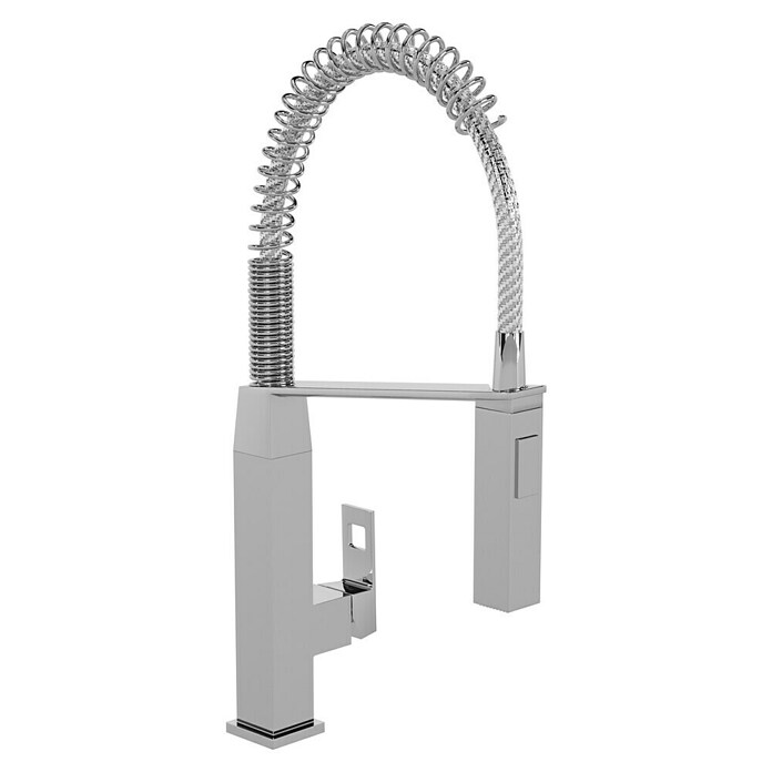 Grohe Eurocube Spültischarmatur (Chrom, Glänzend, Spiralfeder)