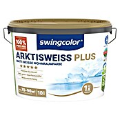 swingcolor Wandfarbe Arktisweiß Plus (Schneeweiß, Matt, 10 l) | BAUHAUS