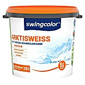 swingcolor Wandfarbe (Schneeweiß, 25 l, Matt, Konservierungsmittelfrei)