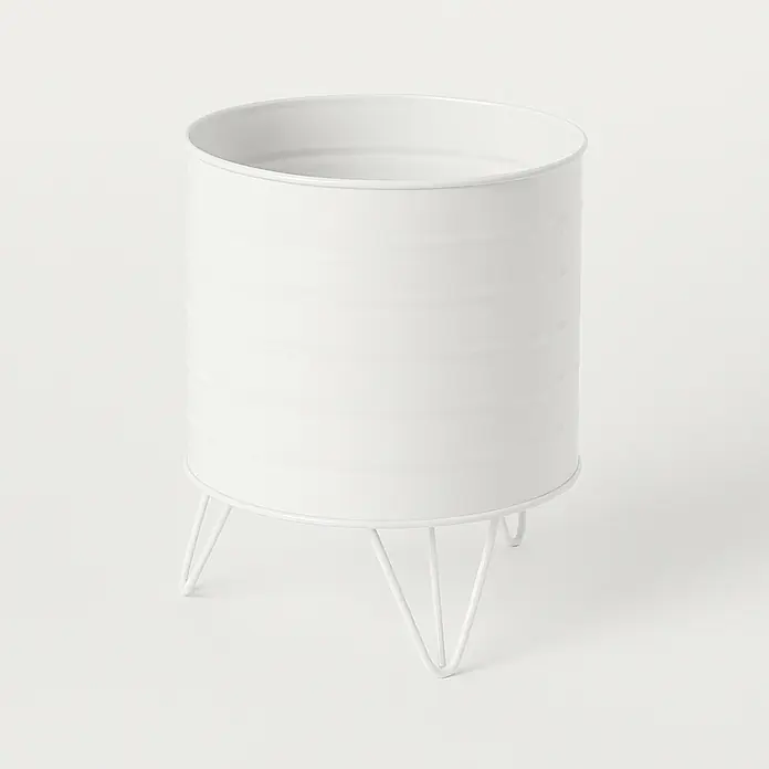 blumenständer deko Bamworld Blumenständer Metall Pflanzenständer Blumenhocker Schwarz Hoc –  techstudio.ch main image 1