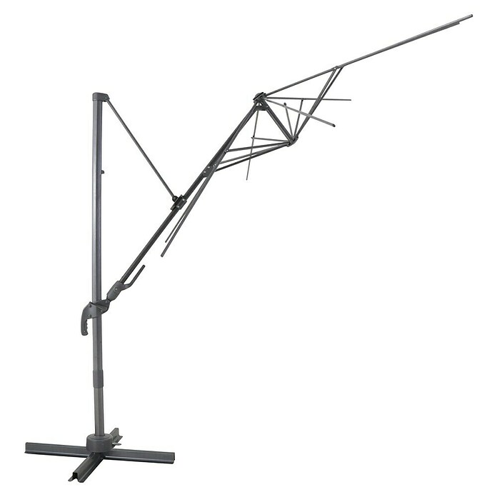 Sunfun Ampelschirmgestell (L x B: 300 x 300 cm, Aluminium, Rund)