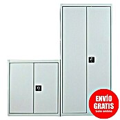 Regalux Armario multiusos metálico alto + bajo (Gris) | BAUHAUS