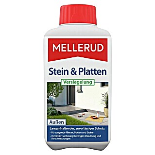 Mellerud Versiegelung Stein & Platten (500 ml, Flasche mit kindergesichertem Verschluss)