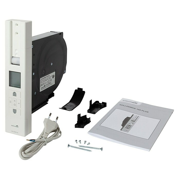 Schellenberg Rollladen-Gurtwickler Rollo Drive 105 Plus  (Zugkraft: 60 kg, Gurtbreite: 23 mm, Unterputz)
