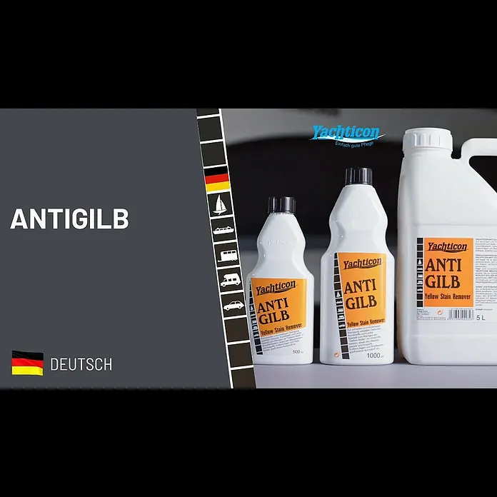 Yachticon Gelcoat Reiniger Anti-Gilb - Gel, 500 ml - Yachticon Anti Gilb  - Anwendung & Anleitung