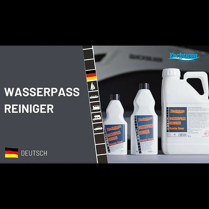 Yachticon Wasserpassreiniger - Flüssig, 500 ml - Yachticon Wasserpass Reiniger - Anwendung & Anleitung