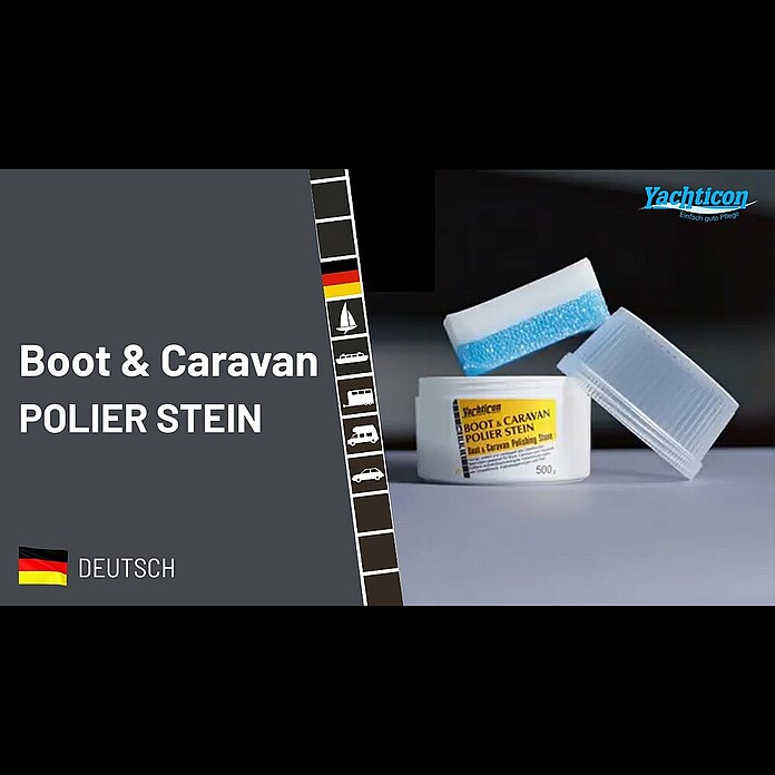 Yachticon Boot- & Caravan-Polierstein (500 g) | BAUHAUS