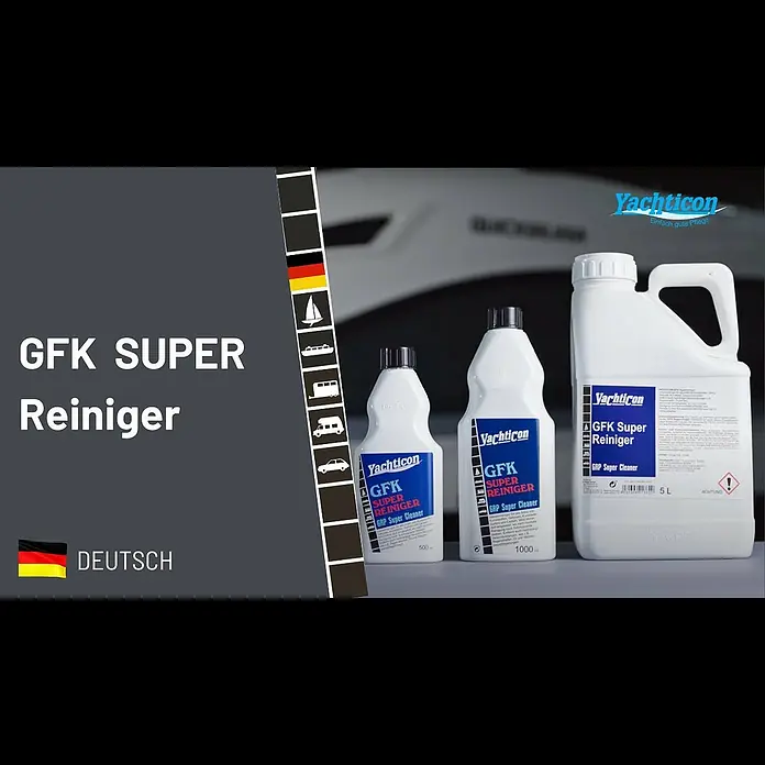Yachticon GFK-Superreiniger - 500 ml - Yachticon GFK Superreiniger - Anwendung & Anleitung