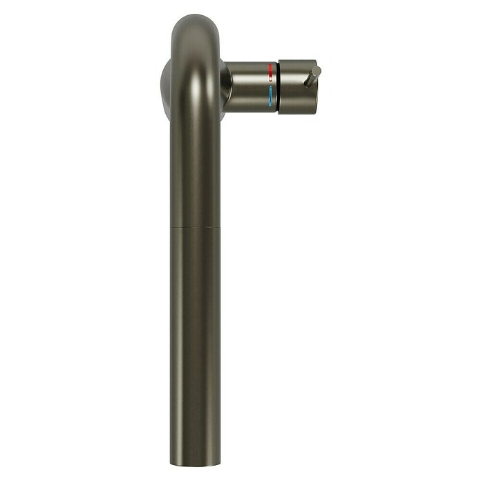 Grohe Essence Spültischarmatur (Hard Graphite, Matt, Ausziehbare Dual-Spülbrause)