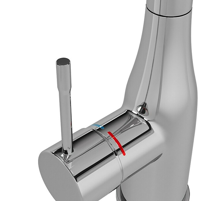 Grohe Essence Keukenkraan (Chroom, Glanzend, Hoge uitloop)
