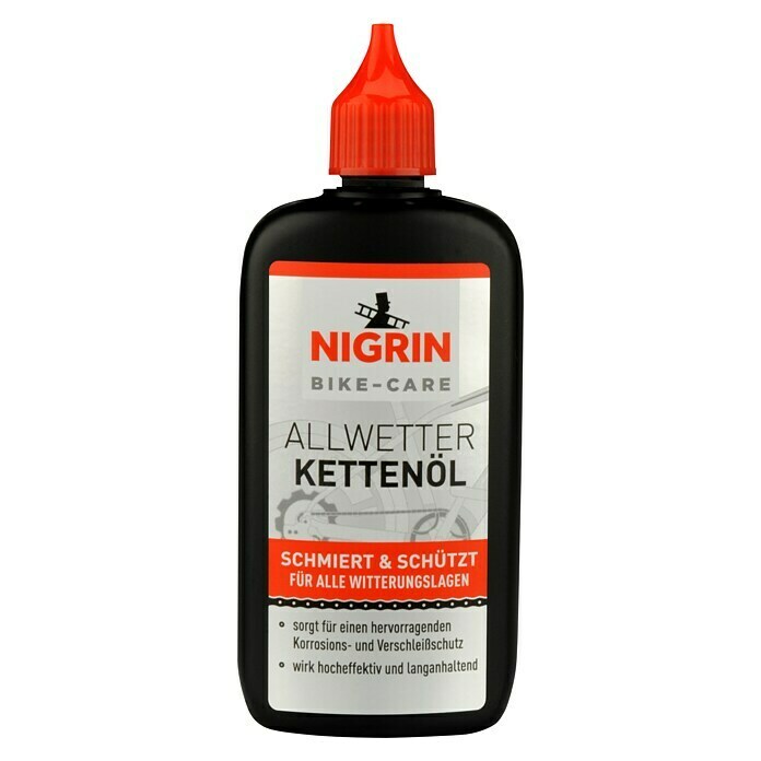 Nigrin Kettenöl AllwetterInhalt: 100 ml Front View