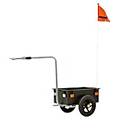 Fischer Remolque para bicicleta (Apto para: Ruedas de 26 - 28'', Equipamiento: Banderín de seguridad)