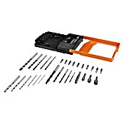 AEG Powertools Taladro atornillador percutor de batería (18 V, 2 baterías, 2 Ah, Número de revoluciones de marcha en vacío: 0 r.p.m. - 1.800 r.p.m.)