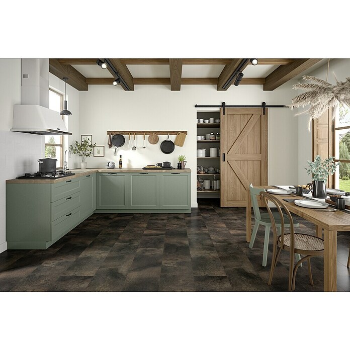 Egger Laminaat NatureSense ELF228 Titaniet antraciet (1.292 x 327 x 8 mm) | BAUHAUS