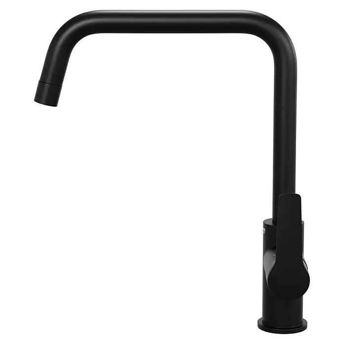 Grohe Start Spültischarmatur - Ausladung Armatur: 228 mm, Schwarz, Matt - Ein schicker, moderner, mattschwarzer Wasserhahn mit einem schlanken, minimalistischen Design, perfekt für jede moderne Küche.
